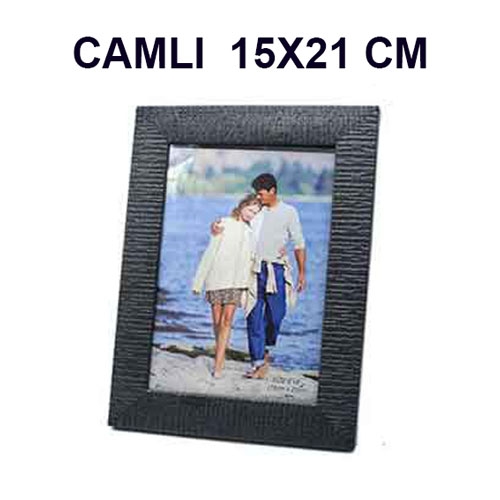 Camlı Plastik Siyah Çerçeve 15X21 cm - 1