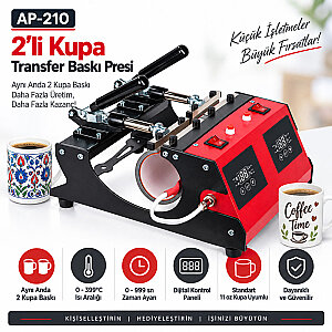 İkili Kupa Baskı Presi  AP1821 (1)