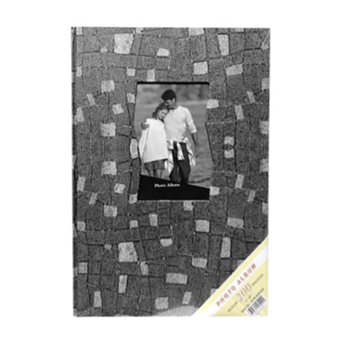 Gri 200 lük 15x21cm Fotoğraf Albümü - 1