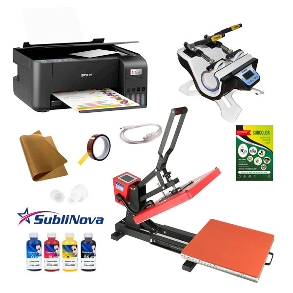 2D Baskı Sistemi (ZY-L3838+Epson L3211+ST-210)  - 1