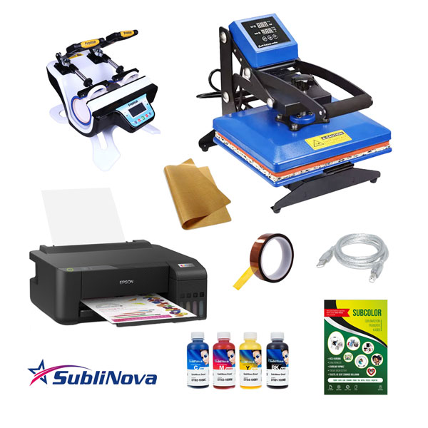 2D Baskı Sistemi (ZY-SB2530+Epson L3211+ST-210) - 1