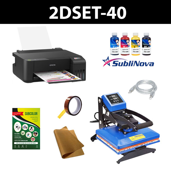 2D Baskı Sistemi (ZY-SB2530+Epson L3211) - 2