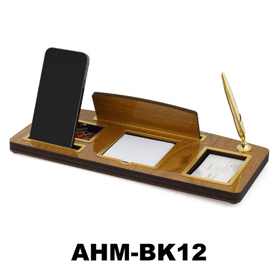 Ahşap Masa İsimliği Tek Kalemli BK12 - 3