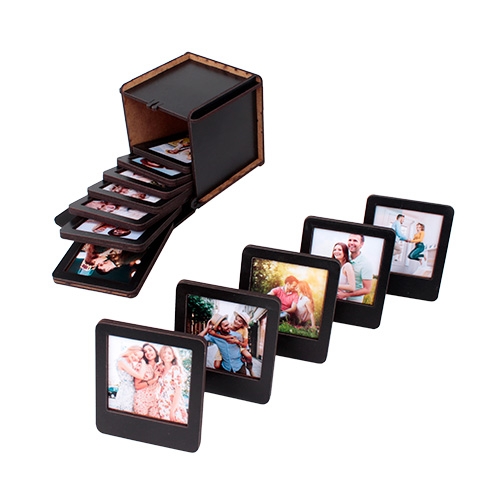 Ayaklı Polaroid İnstax Siyah Çerçeve - 1