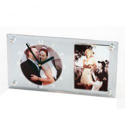 Sublimasyon Cam Saat 16x30x0.5 cm - 5
