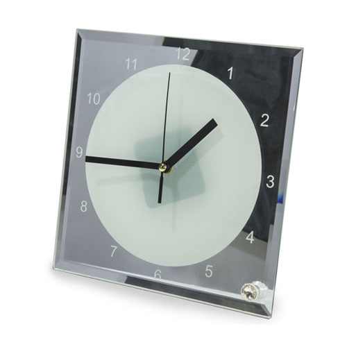 Sublimasyon Cam Saat 20x20x0.5 cm - 2