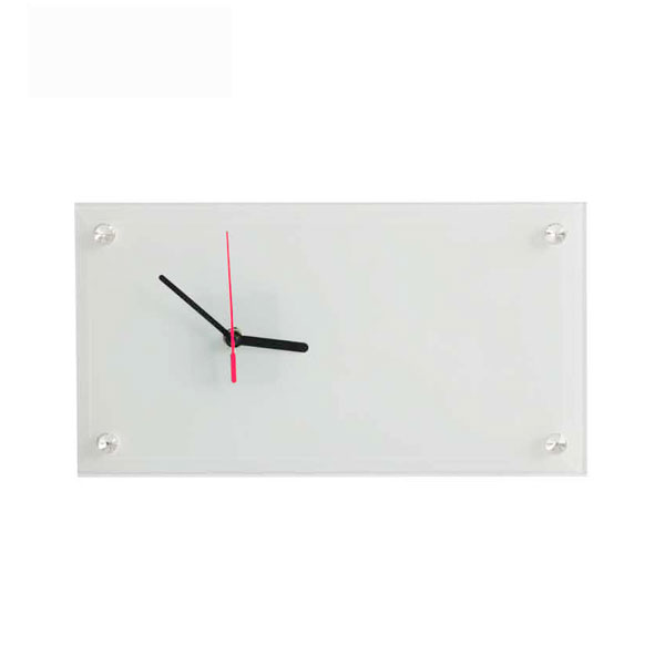 Sublimasyon Cam Saat   16x30x0.5 cm - 1