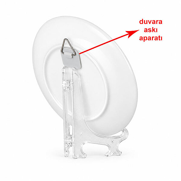 Sublimasyon Seramik Tabak 15 cm (askılıklı) - 2