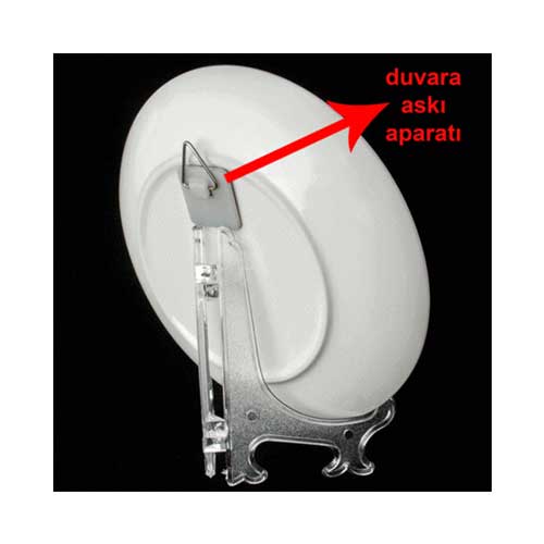 Sublimasyon Seramik Tabak 20 cm (askılıklı ) - 2
