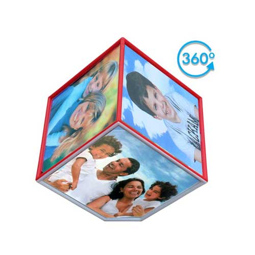 Dönen Küp Çerçeve 10x10 cm - Standart - 1