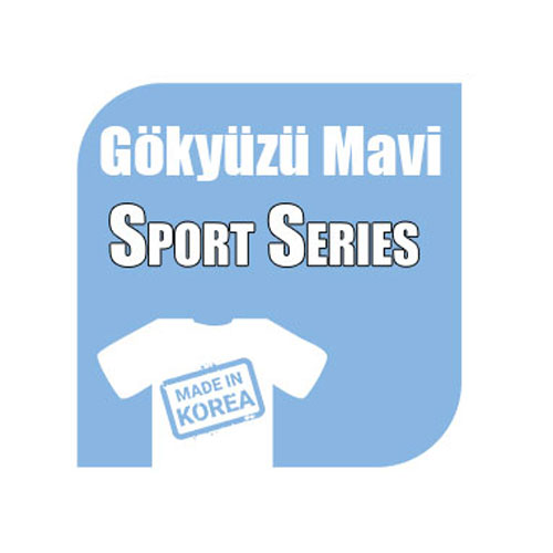 Eco Gökyüzü Mavi PU Tekstil Transfer Folyosu - 51 cm x 1 metre - 1