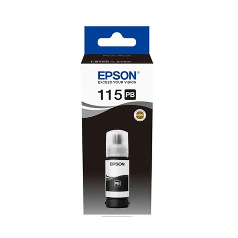 EPSON 115  Orijinal Pigment Siyah (Black) Mürekkep  - 1