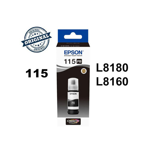 EPSON 115  Orijinal Pigment Siyah (Black) Mürekkep  - 2
