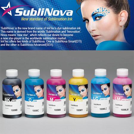 Inktec Sublinova Sublimasyon Mürekkebi  ( 100 ml / mavi ) - 2