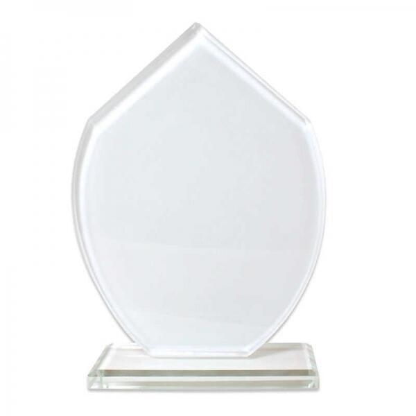 Kaplamasız Şeffaf Kristal Plaket 1023 - 1