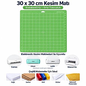 Kesim Matı 30x30 cm - Orta Tutuculuk  - 3