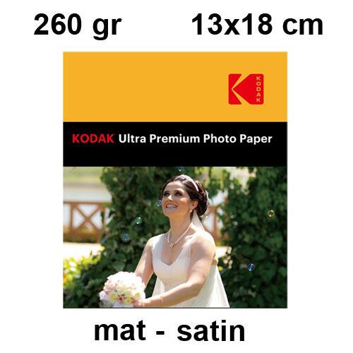 Kodak 13x18 Mat (Satin) Fotoğraf Kağıdı 260 gr - 1