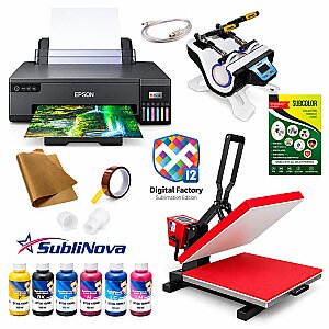Komple A3 Sublimasyon Transfer Baskı Seti - SET 55