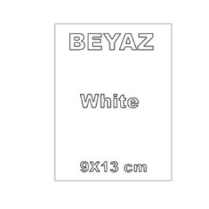 Küçük Boy Ayaklı Ahşap Plaket için Baskı Metali 9x13 cm - 6