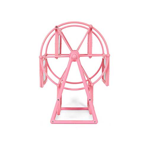 Kurulu Plastik Dönme Dolap Çerçeve - Pembe - 2