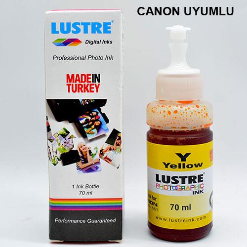 Lustre (Canon Uyumlu) İnkjet Sarı Mürekkep 70 ml - 1