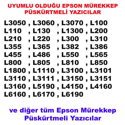 Lustre (Epson) İnkjet Sarı Mürekkep 70 ml - 2