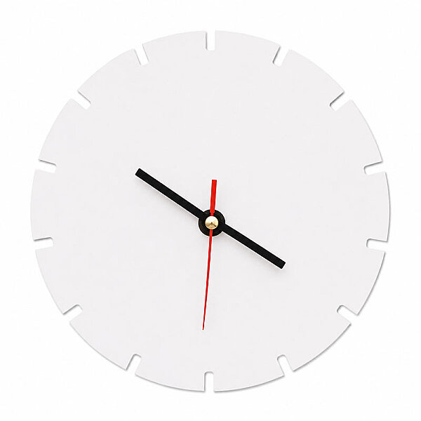 HDF Yuvarlak Saat 20 cm - 1