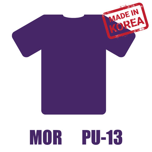 Mor PU Tekstil Transfer Folyosu - 51 cm x 1 metre - 2