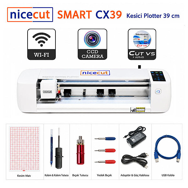 NICECUT Smart CX39 Folyo Etiket Kesici Plotter 39 cm - 2