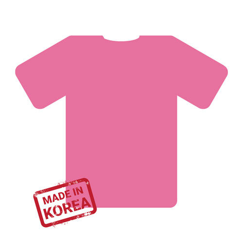 Pembe PU Tekstil Transfer Folyosu - 51 cm x 1 metre - 1