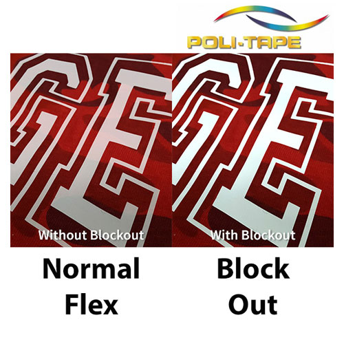 Poli Tape Block Out Soft Beyaz Tekstil Transfer Folyosu - 51 cm x 1 metre - 2