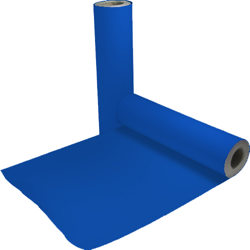 Poli Tape Mavi Tekstil Transfer Folyosu - 51 cm x 1 metre - 2