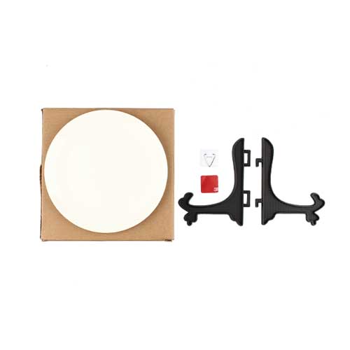 Sublimasyon Porselen Tabak 21 cm - 1