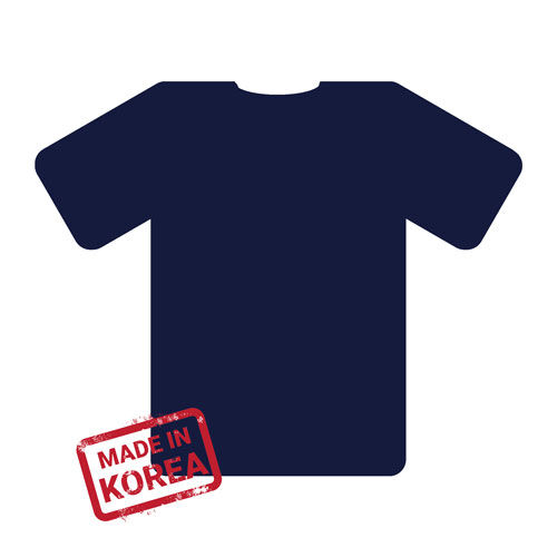 Navy Lacivert PU Tekstil Transfer Folyosu - 51 cm x 1 metre - 1