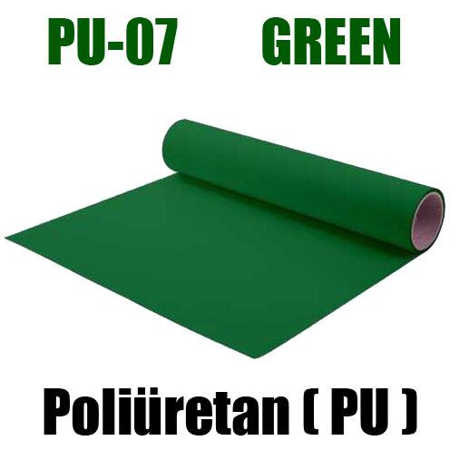 Yeşil PU Tekstil Transfer Folyosu - 51 cm x 1 metre - 2