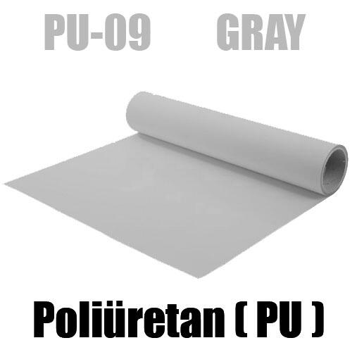 Gri PU Tekstil Transfer Folyosu - 51 cm x 1 metre - 2