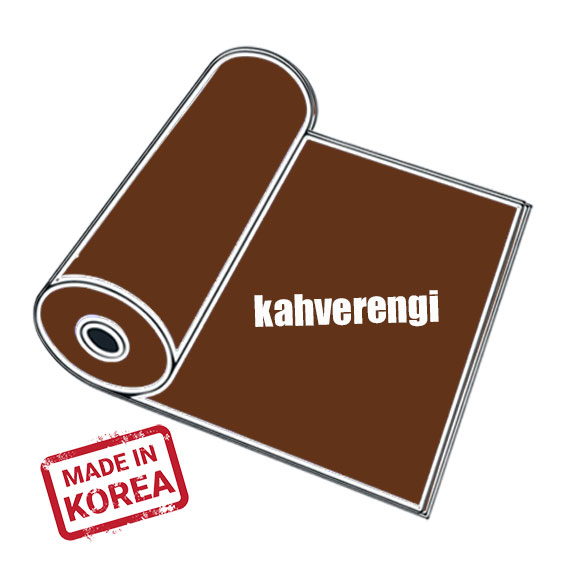 PVC Kahverengi Tekstil Transfer Folyosu - 51 cm x 1 metre - 1