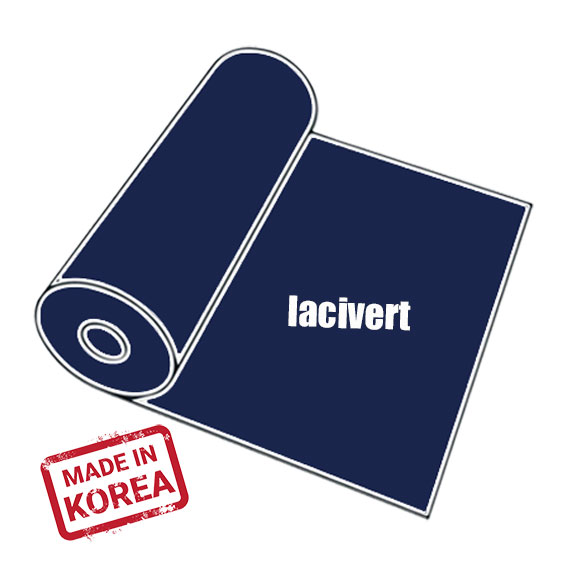 PVC Lacivert (Navy) Tekstil Transfer Folyosu - 51 cm x 1 metre - 1