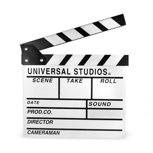 Sinema Klaketi-beyaz - 1