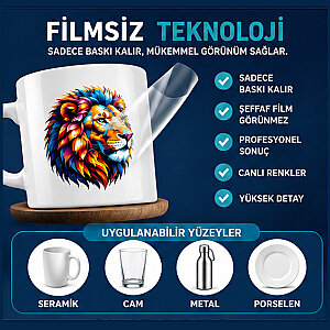 SRF No Cut Filmsiz Lazer Sulu Transfer Kağıdı A4 (5 adet) (1)
