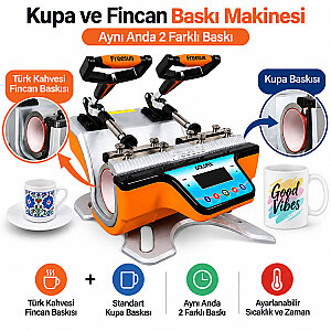 İkili Kupa Presi (Fincan ve Standart Rezistans) (1)