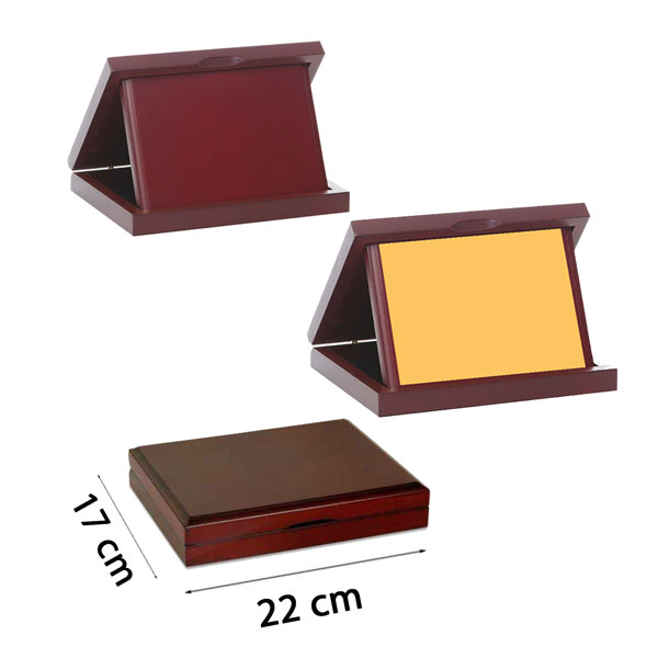 Sublimasyon Ahşap Kutulu Plaket 15x20 cm - Yatay - 2