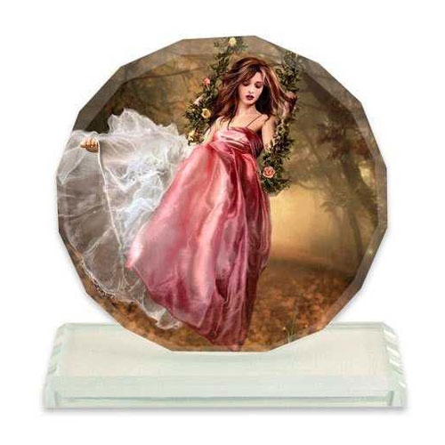 Sublimasyon Beyaz Kristal Güneş Plaket 1014 - 1