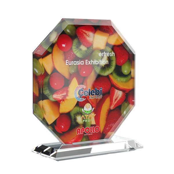 Sublimasyon Beyaz Kristal Plaket AK205 - 2