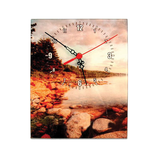 Sublimasyon Cam Saat 20x27 cm - 1