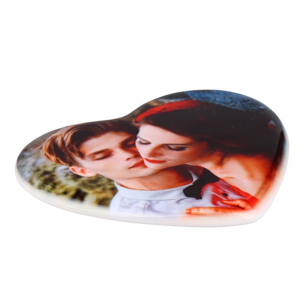 Sublimasyon Kalp Seramik 15 cm -İthal - 2