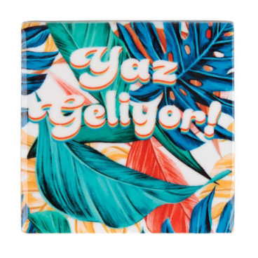 Sublimasyon Seramik Magnet 5x5 cm - 1