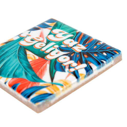 Sublimasyon Seramik Magnet 5x5 cm - 2