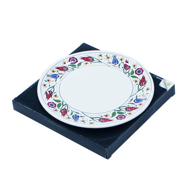 Sublimasyon Seramik Tabak 20 cm - Bordürlü - 4