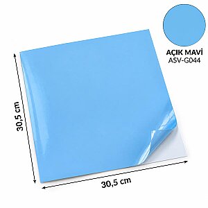 Kendinden Yapışkanlı PVC Kesim Folyosu 30,5 × 30,5 cm – 20 Adet - 4
